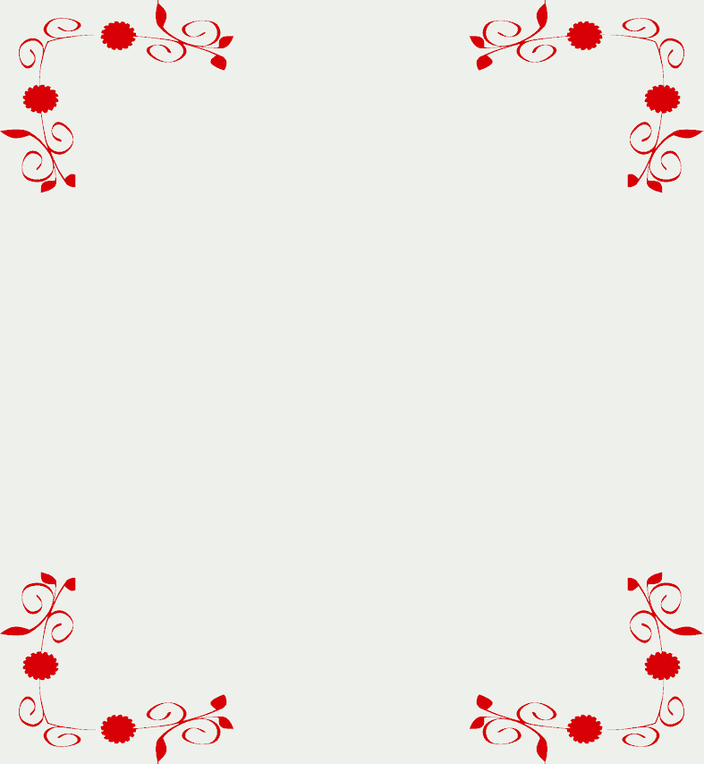 Decoded floral background attachment